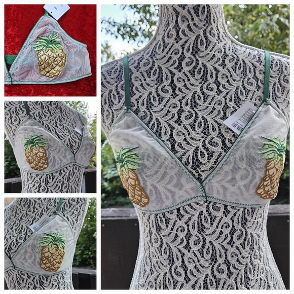 Babe Bralette Pineapple Out from Under Urban Outfitters. 🍍🍍🍍 - Picture 9 of 16